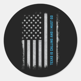 Sticker Rond Texas Footll Sports Sketll Hockey Softll Sports Fa