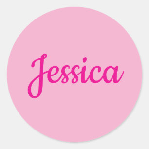 Sticker Rond Texte personnalisable cool