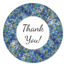 Texte personnalisé perles de rocaille bleues et ve