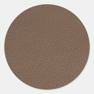 Sticker Rond texture aspect cuir