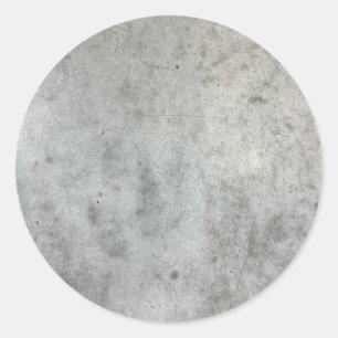 Sticker Rond texture de béton