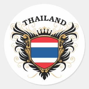 Sticker Rond Thaïlande