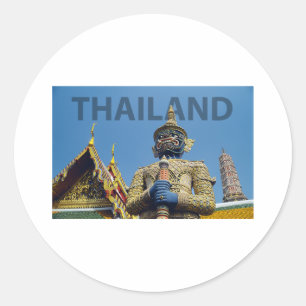 Sticker Rond Thaïlande