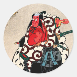 Sticker Rond Thangka god tattoo d'Orient Cool