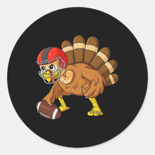 Sticker Rond Thanksgiving Turquie Centre Officiel De Football B