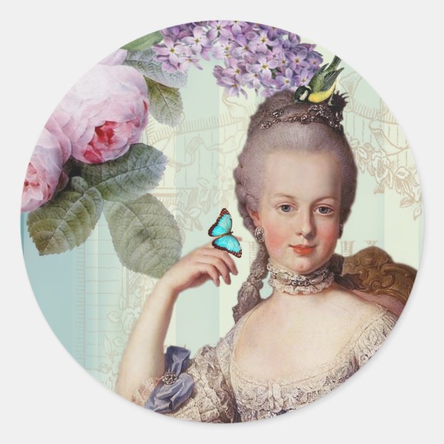 Sticker Rond Thé au Petit Trianon (Devant)