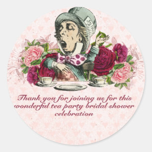 Sticker Rond Thé dansant vintage Alice aux Folies Théâtrales po