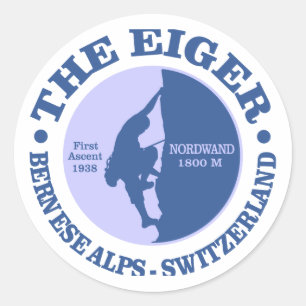 Sticker Rond The Eiger