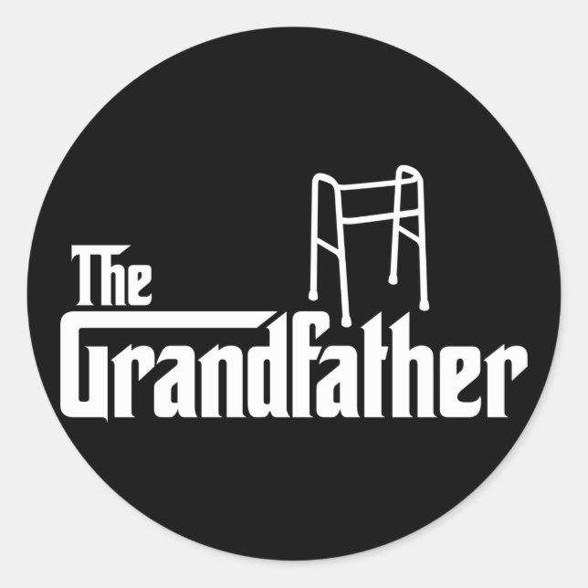 Sticker Rond The Grandfather (Devant)
