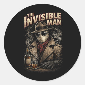 Sticker Rond The Invisible Man