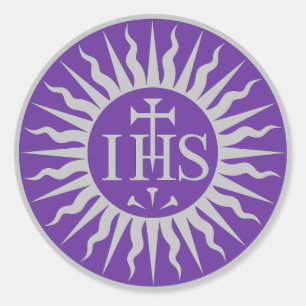Sticker Rond The Society of Jesus - Jesuit