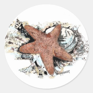 Sticker Rond Thèmes nautiques