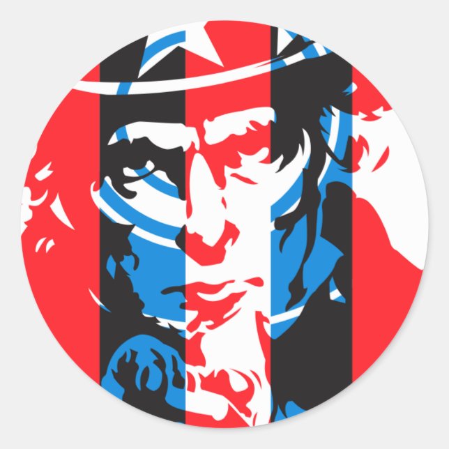 Sticker Rond Théorie du complot du JNS (Devant)