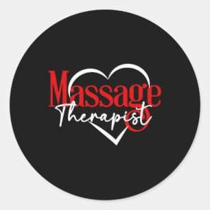 Sticker Rond Thérapeute Mage Thérapie Lmt Meuse Diplômé Valent