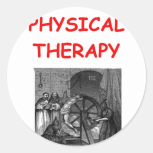 Sticker Rond thérapie physique