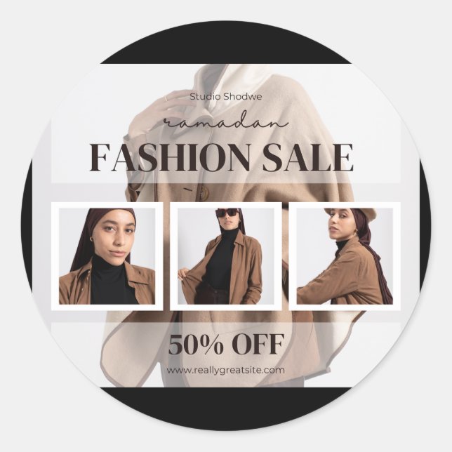 Sticker Rond Thiêt Ké Chua a Có Tên (4) (Devant)