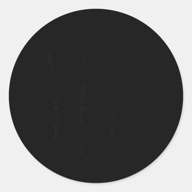 Sticker Rond Things I Have Going For Me Sarcasm Tattoos Thick T (Devant)