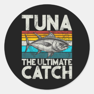 Sticker Rond Thon La Pêche Ultime Pêche au Thon