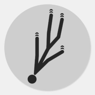 Sticker Rond Thrill Seeker