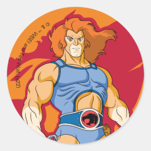 Sticker Rond ThunderCats   Graphique de caractères Lion-O
