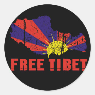 STICKER ROND TIBET T-SHIRTS GRATUIT & GEAR