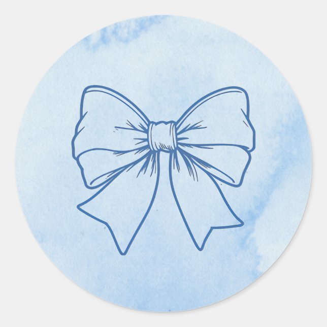 Sticker Rond Tie (Devant)