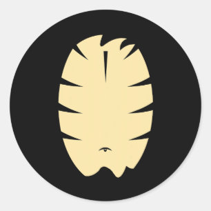 Sticker Rond Tigre rayé Halloween Costume Party do-it-yourself 