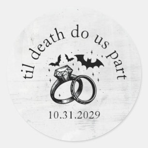 Sticker Rond Til Death