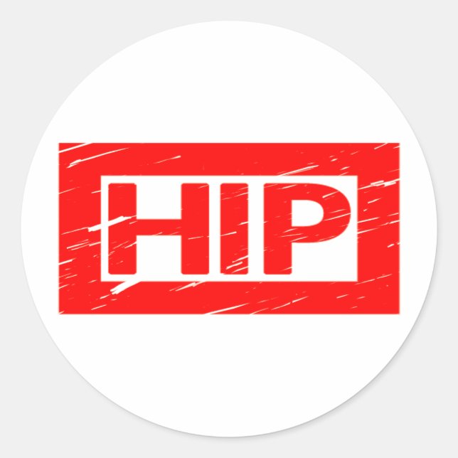 Sticker Rond Timbre (Devant)
