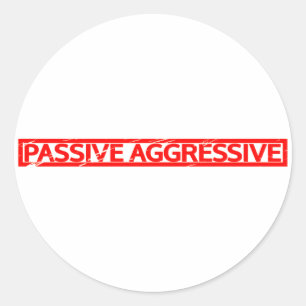 Sticker Rond Timbre agressif passif