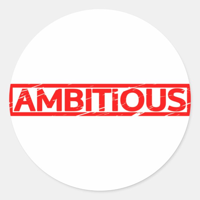 Sticker Rond Timbre ambiant (Devant)