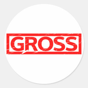 Sticker Rond Timbre brut