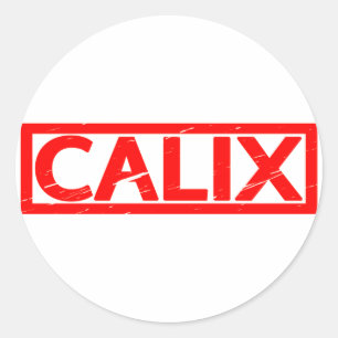 Sticker Rond Timbre Calix
