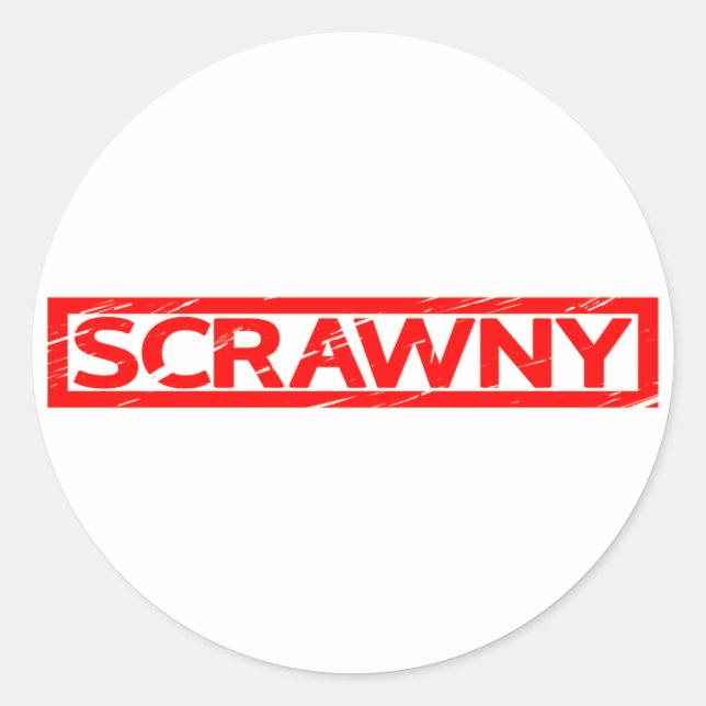 Sticker Rond Timbre d'analyse (Devant)