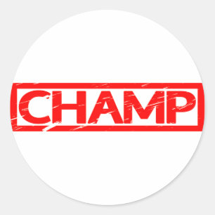 Sticker Rond Timbre de champ