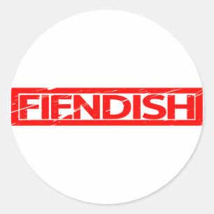 Sticker Rond Timbre de fin