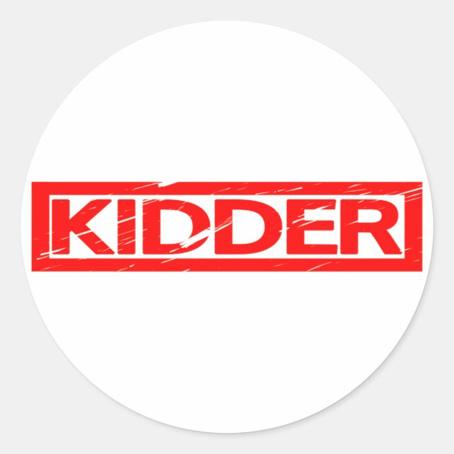 Sticker Rond Timbre de l'enfant (Devant)