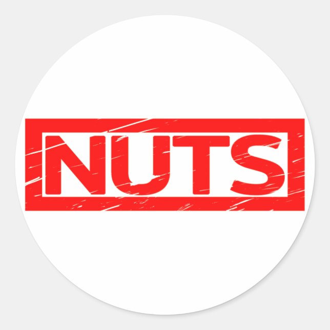 Sticker Rond Timbre de nuages (Devant)