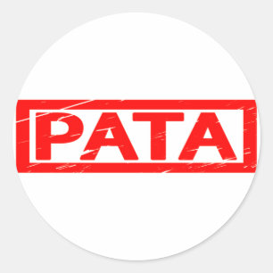Sticker Rond Timbre de Pata