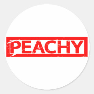 Sticker Rond Timbre de pêche