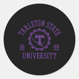 Sticker Rond Timbre de Tarleton State Texans 1899
