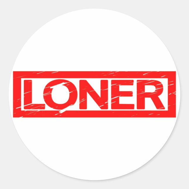 Sticker Rond Timbre de toner (Devant)