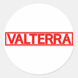 Sticker Rond Timbre de Valterra