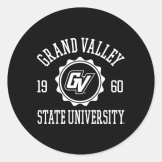 Sticker Rond Timbre des Lakers State de Grand Valley
