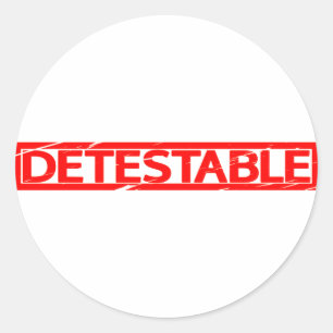 Sticker Rond Timbre détectable