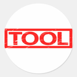 Sticker Rond Timbre d'outil
