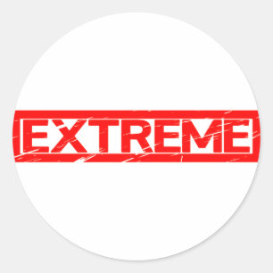 Sticker Rond Timbre extrême