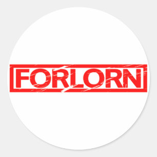 Sticker Rond Timbre Forlorn