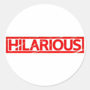 Sticker Rond Timbre Hilaire