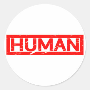 Sticker Rond Timbre humain